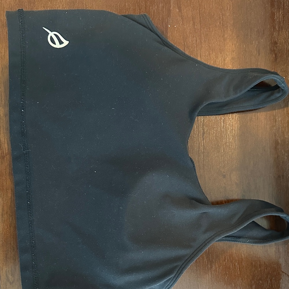 P'tula Midnight Black Sports Bra